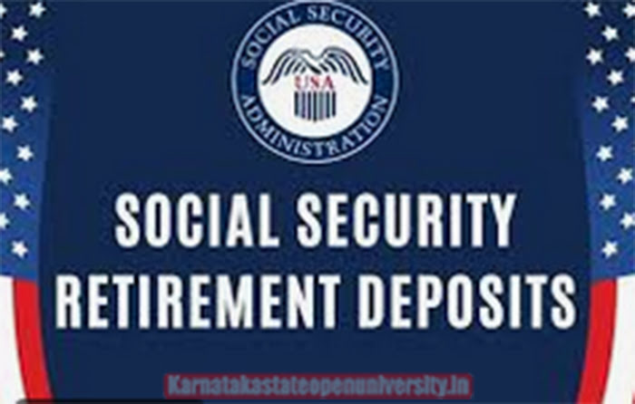 Social Security Retirement Deposits