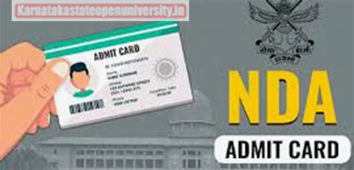UPSC NDA 1 Admit Card