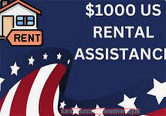 $1000 Rental Assistance Checks May