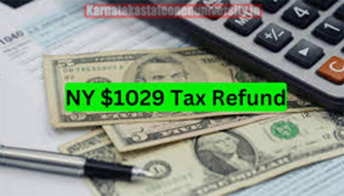 $1029 NY Tax Refund May