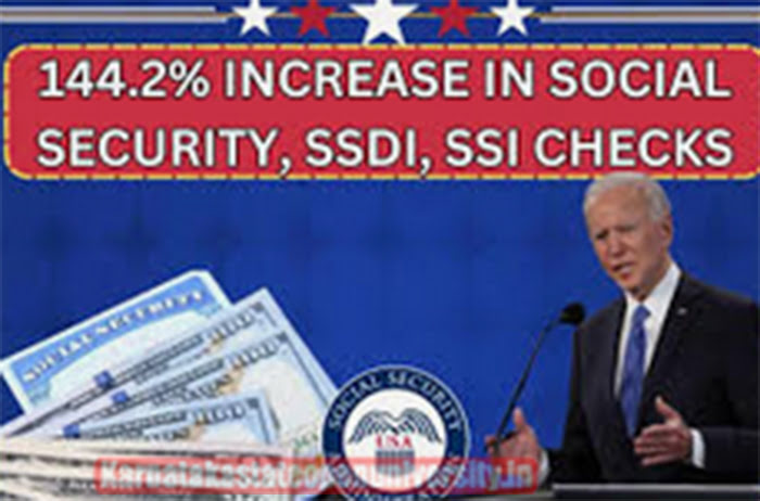 144.2% Increase Social Security, SSDI, SSI Checks June