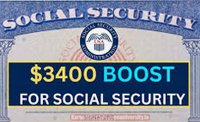 $3,400 Social Security Boost For May