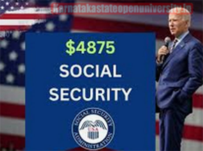 $4875 Social Security Bill June