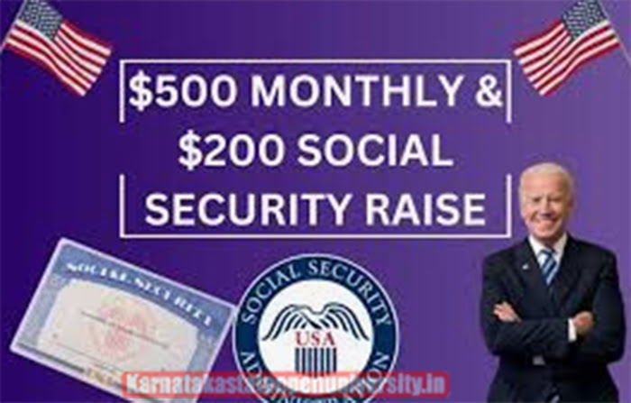$500 Monthly Checks & $200 Social Security Raise
