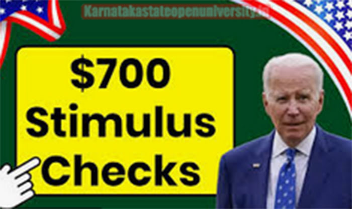 $700 Stimulus Checks May