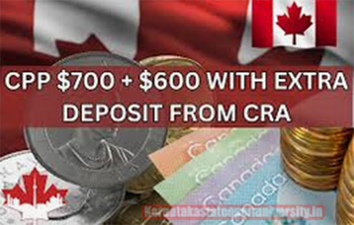 CPP $700+$600 With Extra Deposit