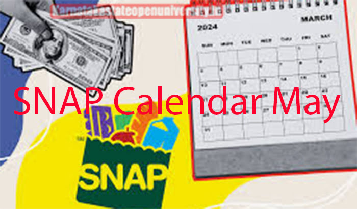 SNAP Calendar May 
