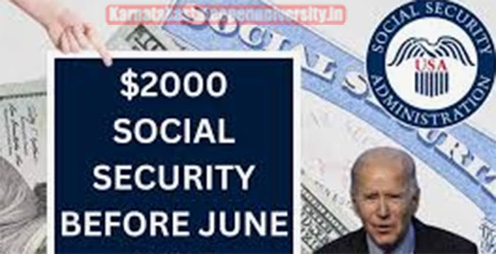 $2,000 Social Security Before June