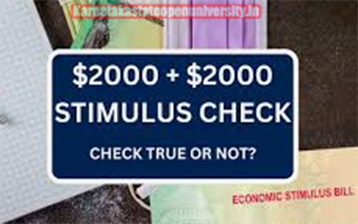 $2000+$2000 4th Stimulus Check Update