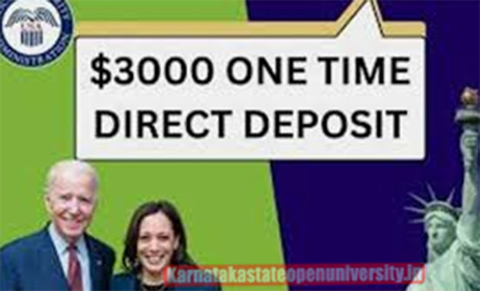 $3000 One Time Relief Checks June 