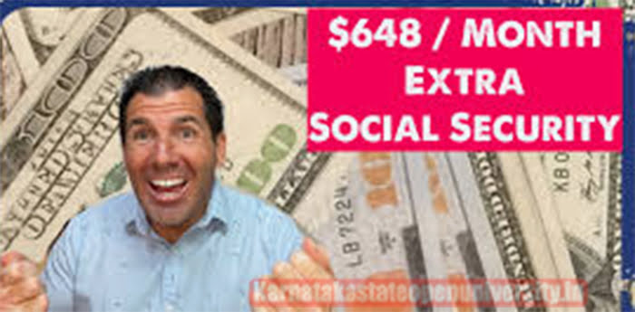$648 Extra Monthly For Social Security, SSDI & SSI