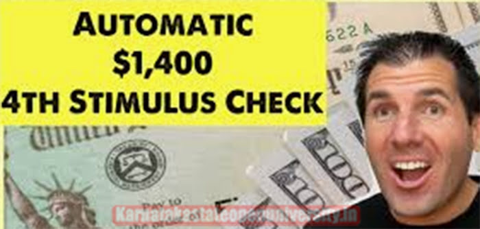 Automatic $1400 4th Stimulus Check June