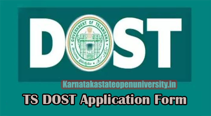 TS DOST Application Form